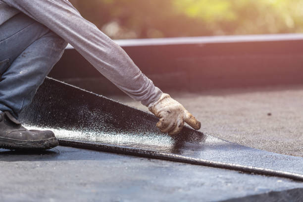 Professional Exterior Waterproofing technician working in Milan, OH